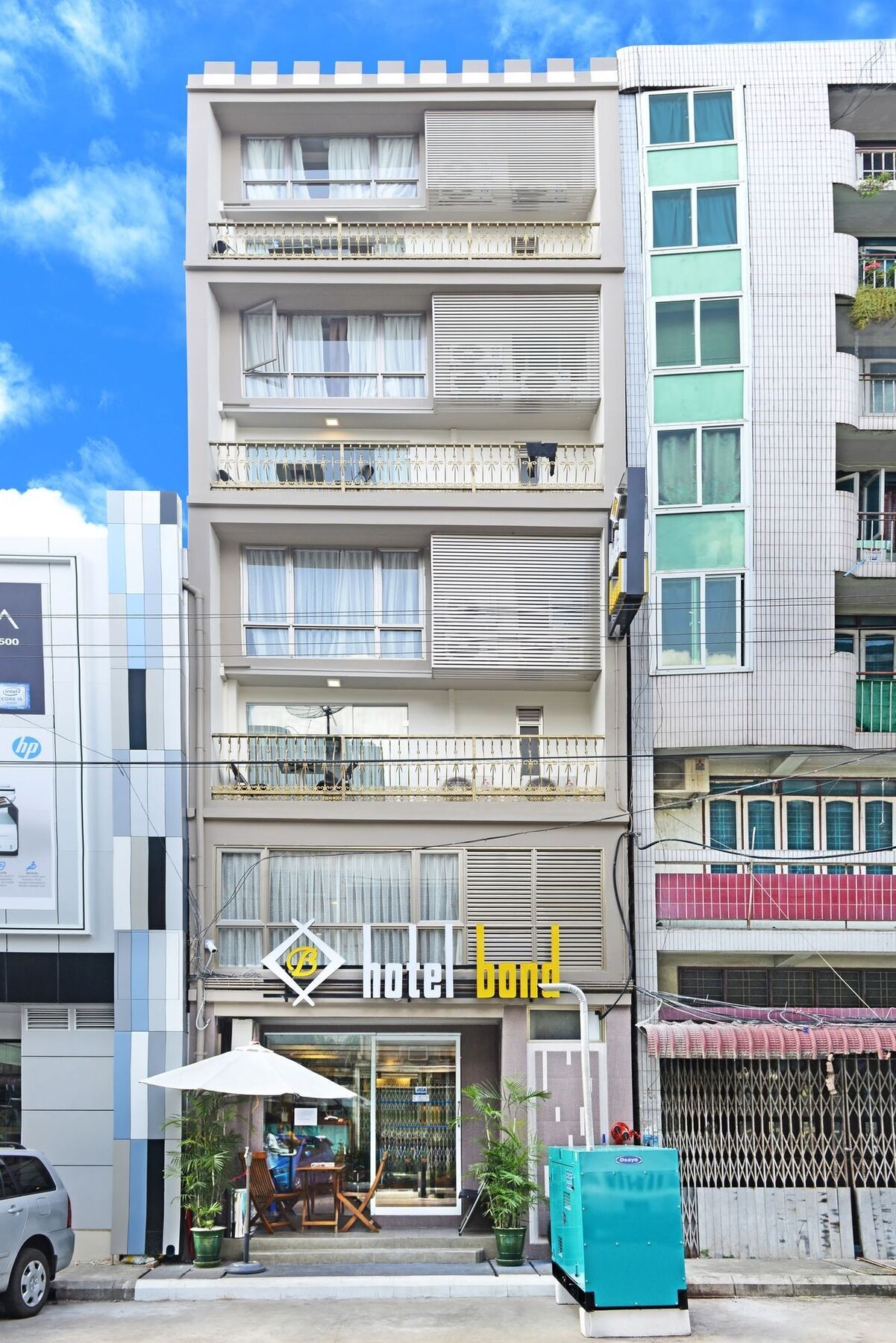 יאנגון Hotel Bond מראה חיצוני תמונה