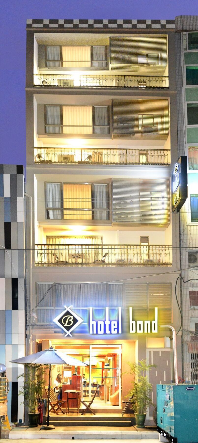 יאנגון Hotel Bond מראה חיצוני תמונה